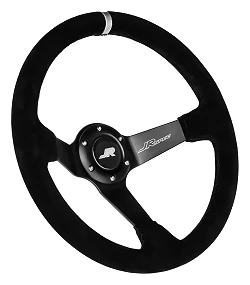 Kierownica sportowa JRspec 350mm odsadzenie 80mm