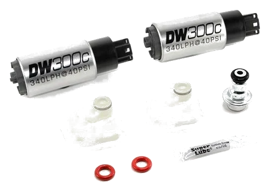 DeatschWerks DW300C Compact In-Tank Fuel Pump 370 lph with Install Kit for Cadillac CTS-V 2009-2015