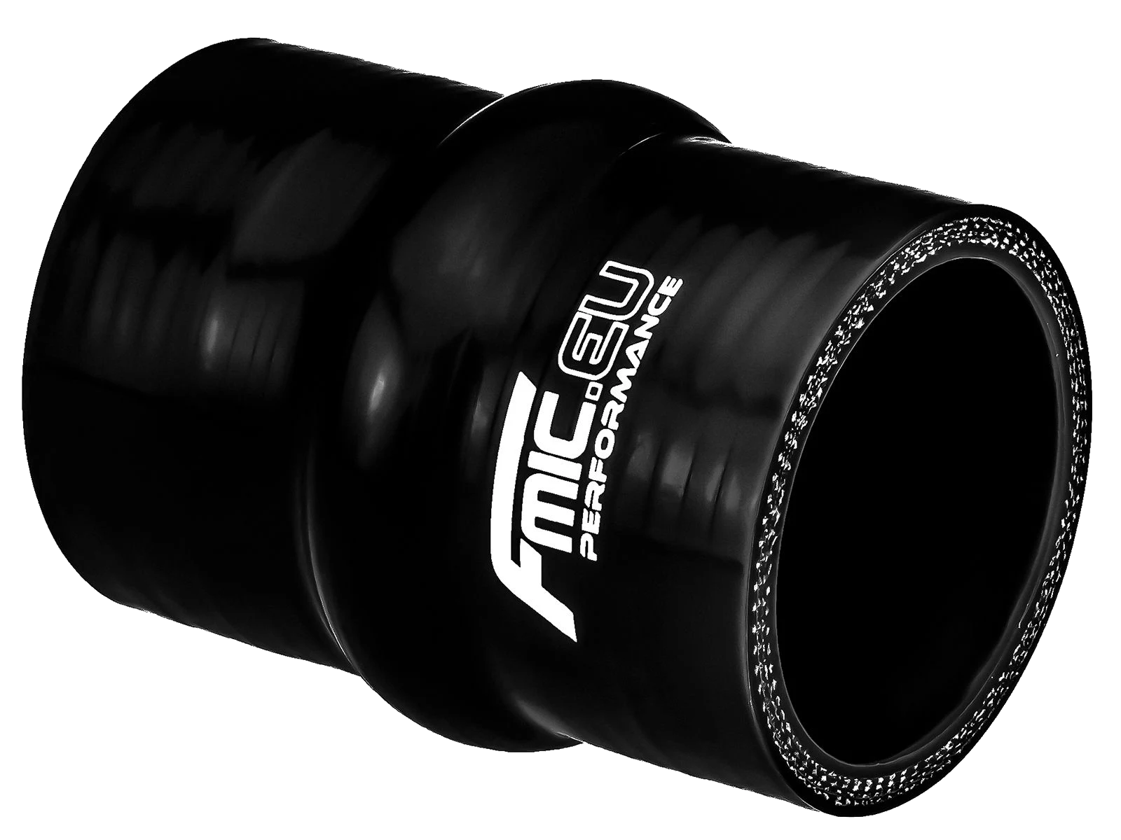 Silikonowy łącznik antywibracyjny hump 32mm Czarny
