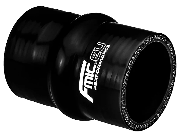 Silikonowy łącznik antywibracyjny hump 32mm Czarny
