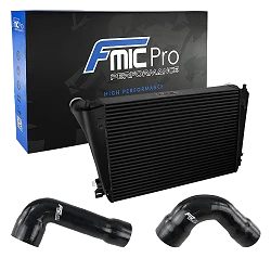 Intercooler FMIC.Pro z silikonami VAG 2.0 TSI EA888 GEN4 Golf VIII Mk8 Audi S3 8Y Cupra Octavia Leon 2019-