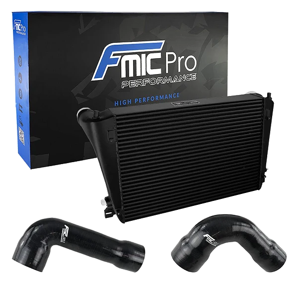 Intercooler FMIC.Pro z silikonami VAG 2.0 TSI EA888 GEN4 Golf VIII Mk8 Audi S3 8Y Cupra Octavia Leon 2019-