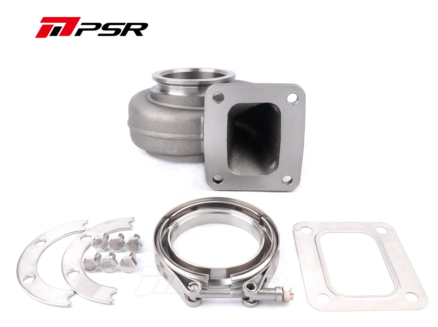 Pulsar PSR Turbine Housing Drop in Precision PTE Ball Bearing Turbo 6870 0.81 A/R T4 Open Inlet V-Band Outlet