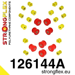126144A: Zestaw poliuretanowy kompletny SPORT Mitsubishi Lancer EVO 7/8/9