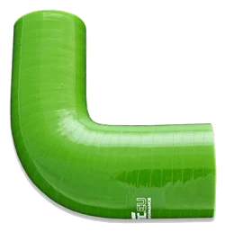 Silikonowe kolanko redukcyjne 90' 48/63mm Zielony - 009048/63-G