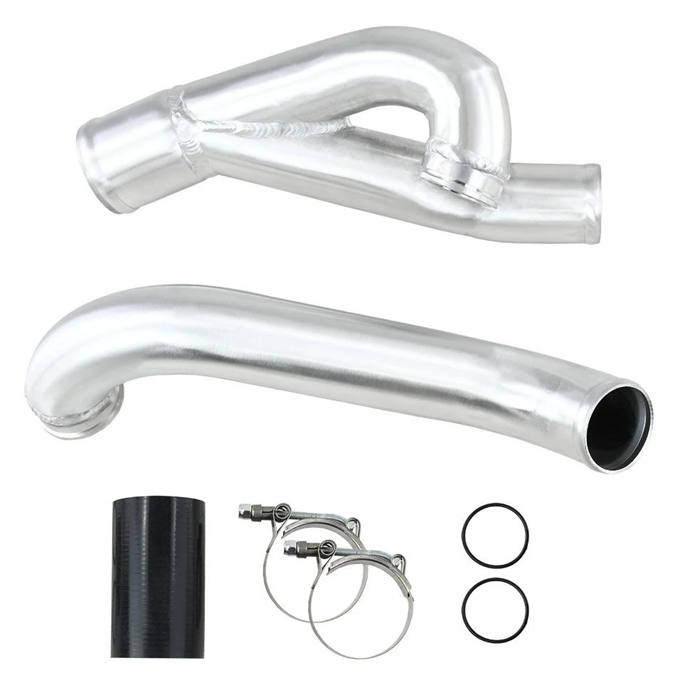 Zestaw przewodów Charge Pipe srebrny FMIC.EU BMW N54 135i 335i 535i E82 E90 E60 2007-2013