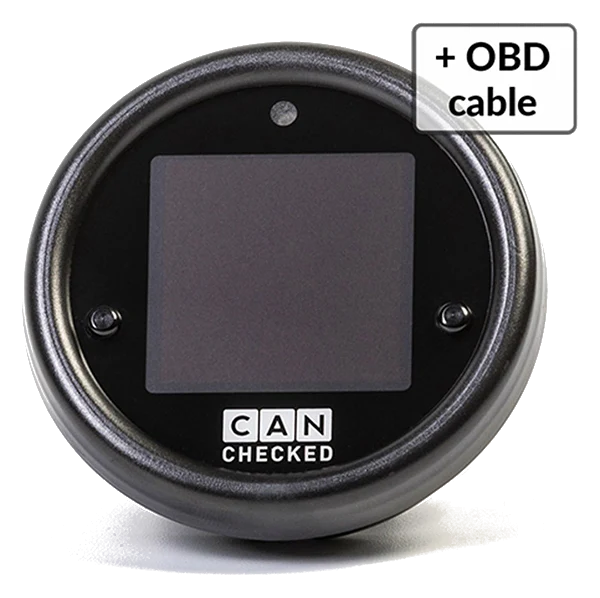 CANchecked MFD15 Gen2 Wyświetlacz parametrów z kablem OBD