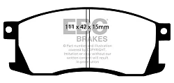 DP344 Klocki hamulcowe ULTIMAX2 EBC Brakes Honda Prelude SN Quintet