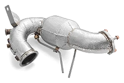 Downpipe Audi A4 S4 / Avant Quattro / Avant 3.0 TDI MS bez tłumika z osłoną termiczną - RM-220109CH/MS