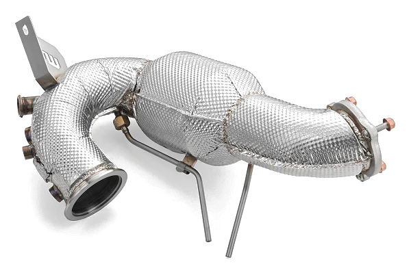Downpipe Audi A4 S4 / Avant Quattro / Avant 3.0 TDI EURO 6 bez tłumika z osłoną termiczną - RM-220109CH/E6