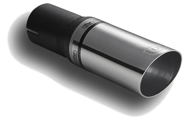 Uniwersalna końcówka tłumika okrągła 60mm długość 140mm średnica montażowa 45mm - N1-05*/45