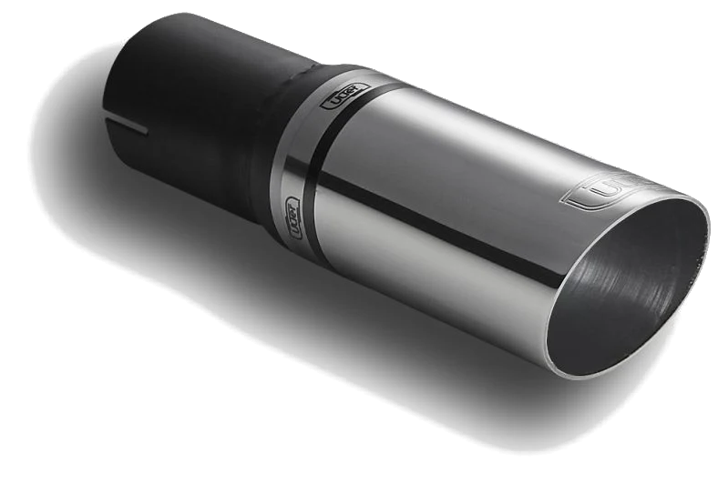 Uniwersalna końcówka tłumika okrągła 60mm długość 140mm średnica montażowa 45mm - N1-05*/45