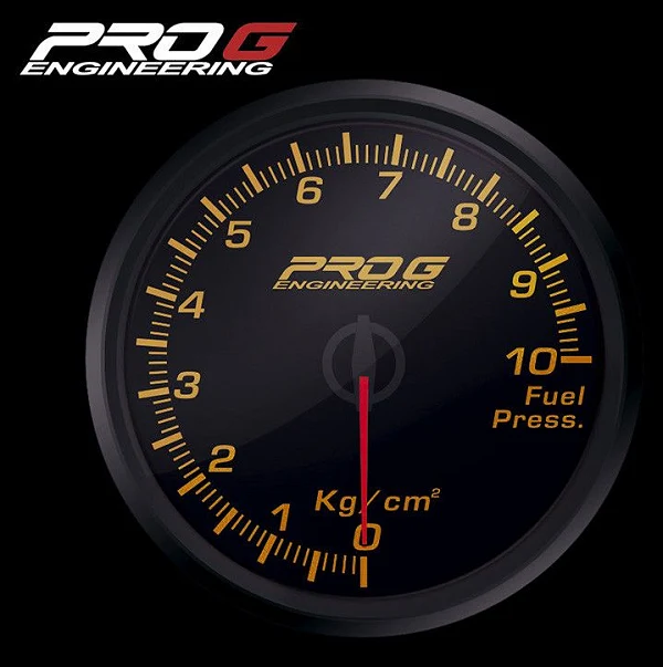 Wskaźnik Pro G Race Series 2 RC, ciśnienia paliwa Kg/cm2 RED 52mm