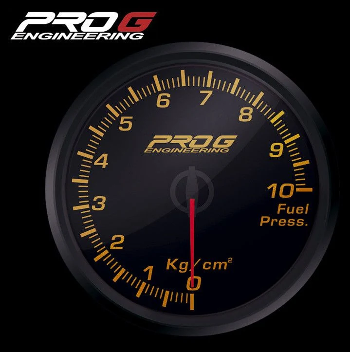 Wskaźnik Pro G Race Series 2 RC, ciśnienia paliwa Kg/cm2 RED 52mm