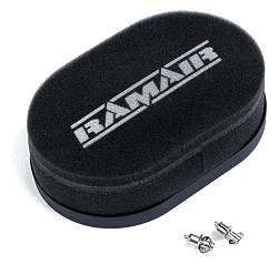 Ramair piankowy filtr powietrza gaźnika z płytą montażową Weber 32 34 DMTL DMTR DATR 40mm