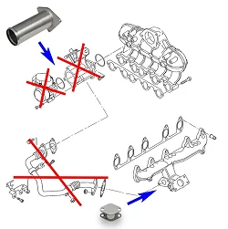 Zamiennik zaworu EGR VW Touareg Crafter z silnikami R5 2.5 TDI - EGR_14/ZU