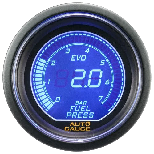Wskaźnik New Auto Gauge Ciśnienie paliwa EVO