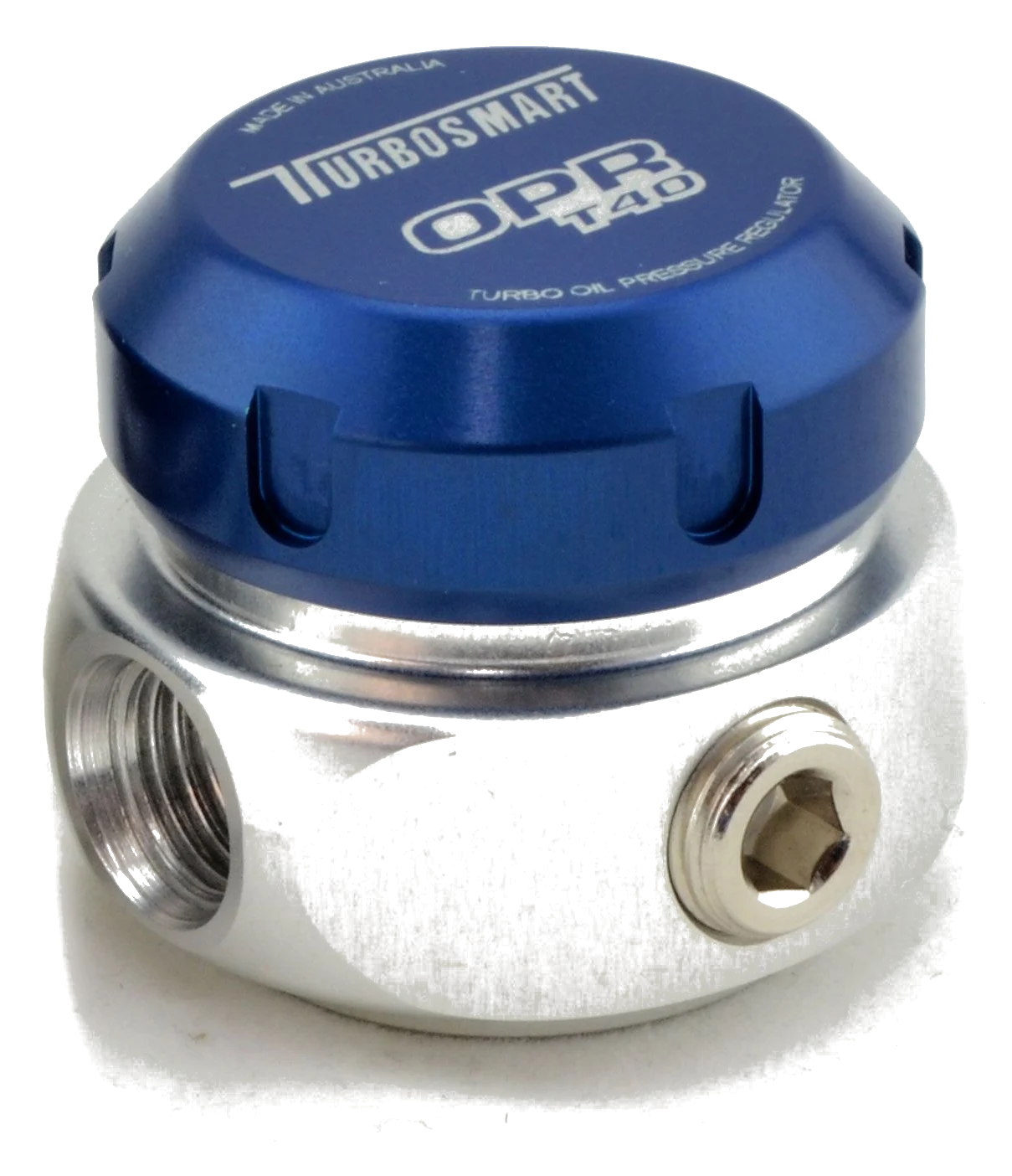 Regulator ciśnienia oleju Turbosmart OPR T40 40psi - Blue