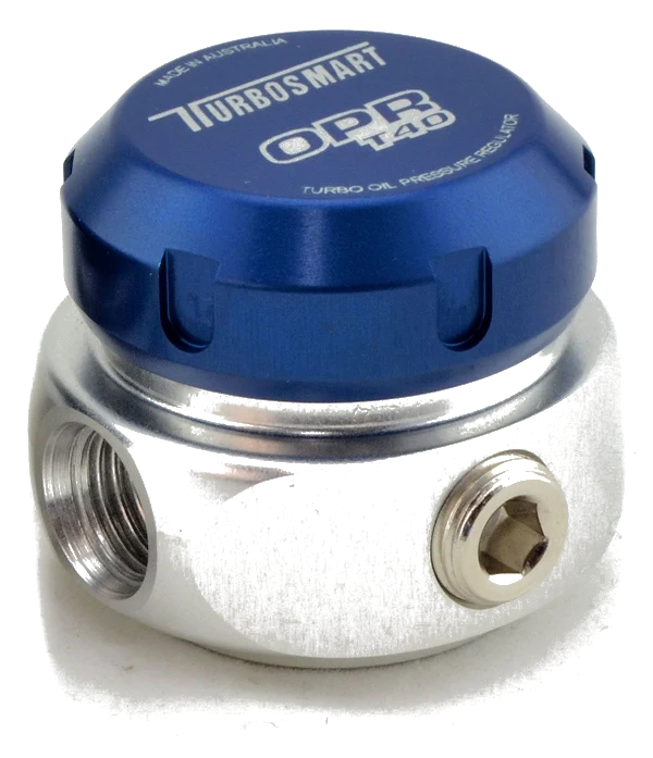 Regulator ciśnienia oleju Turbosmart OPR T40 40psi - Blue