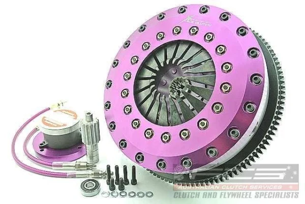 Zestaw sprzęgła Xtreme Clutch Carbon Blade Twin Plate Toyota SUPRA 3.0 i Bi-Turbo (JZA80_) 243KW (1993-2002)
