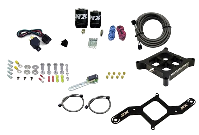 4150 Billet Crossbar Plate System Single Stage 250-750Hp without Bottle Nitrous Express NX 63840-00