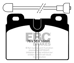 DP428 Klocki hamulcowe ULTIMAX2 EBC Brakes MATRA Rancho TALBOT Horizon