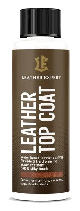 Leather Expert Leather Top Coat połysk bezbarwny lakier ochronny do skóry 50ml