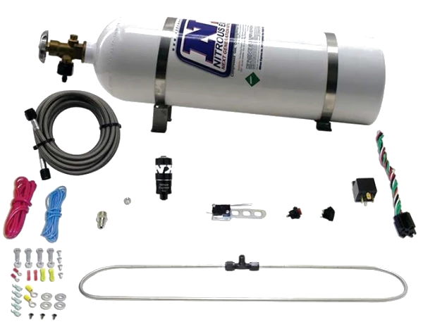 N-Tercooler Spray Ring for Co2 Reduces Air Inlet Temp On Turbo Applications with 15LB Bottle Nitrous Express NX 20000C-15