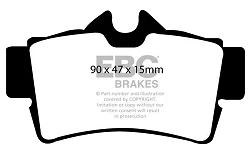 DP1156/2 Klocki hamulcowe ULTIMAX2 EBC Brakes Ford Mustang 4th Generation Mustang 4th Generation Cobra Mach 1 Mustang 4th Generation Cobra Mustang 4th Generation Mach 1 - DP1156/2