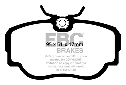 DP779 Klocki hamulcowe ULTIMAX2 EBC Brakes BMW 3 Series E30 316 3 Series E30 318 3 Series E30 320 3 Series E30 323 3 Series E30 324 3 Series E30 325 3 Series X 4WD E30 325 Z1 Saab 900 9000 3