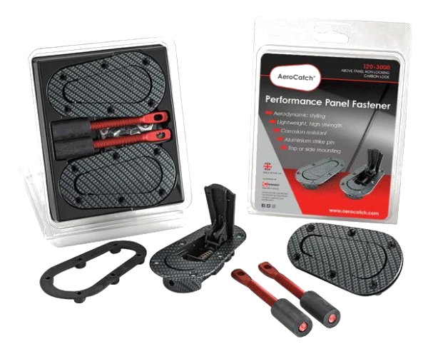 Zapinki maski Above Panel – wersja Carbon Look Aerocatch 120-3000