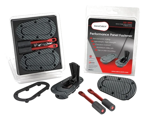 Zapinki maski Above Panel – wersja Carbon Look Aerocatch 120-3000