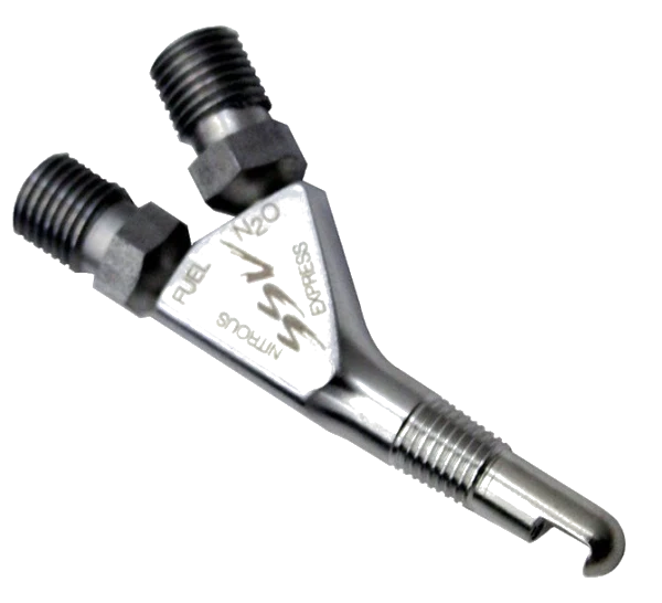 SSV Nozzle 90 Degree Discharge Stainless Steel 1/16NPT Nitrous Express NX 80016