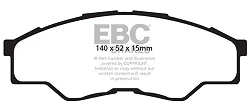 DPX2001 Klocki hamulcowe ULTIMAX2 EBC Brakes Toyota COMMERCIAL Toyota Australia and New Zealand HiLux GGN HiLux KUN HiLux TGN HiLux Extra Cab KUN15