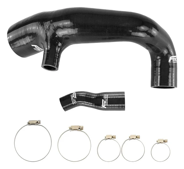 Zestaw Przewodów Silikonowych Dolotu FMIC.EU Mini Cooper S R55 R56 R57 2007-2012 - Czarny