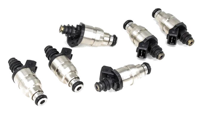 Zestaw wtryskiwaczy DeatschWerks uniwersalne nisko ohmowe 11mm 6szt 1800cc/min