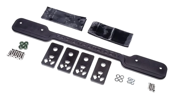 Modulator Rear Clam Kit for Lotus Elise 2ZZ-GE Radium Engineering Black