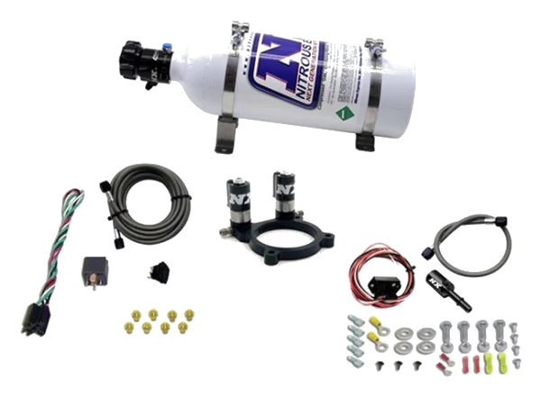 Nitrous Plate System with 5Lb Bottle for Ford Mustang V6 3.5L / 3.7L Nitrous Express NX 20952-05
