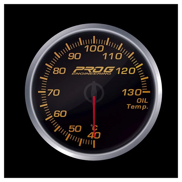 Wskaźnik Pro G Race Series 2 RS, temperatury oleju °C RED 52mm