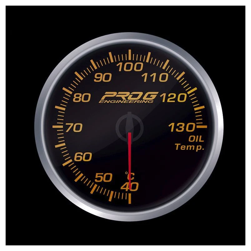 Wskaźnik Pro G Race Series 2 RS, temperatury oleju °C RED 52mm
