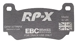 DP81377RPX Sportowe klocki hamulcowe RP-X Racing EBC Brakes CATERHAM 7 7 Race Upgrade 7 CSR GTM Libra Lotus Elise Series 2 Elise Series 3 Europa Exige Series 2 MG F Trophy TF MINI ZENOS E10