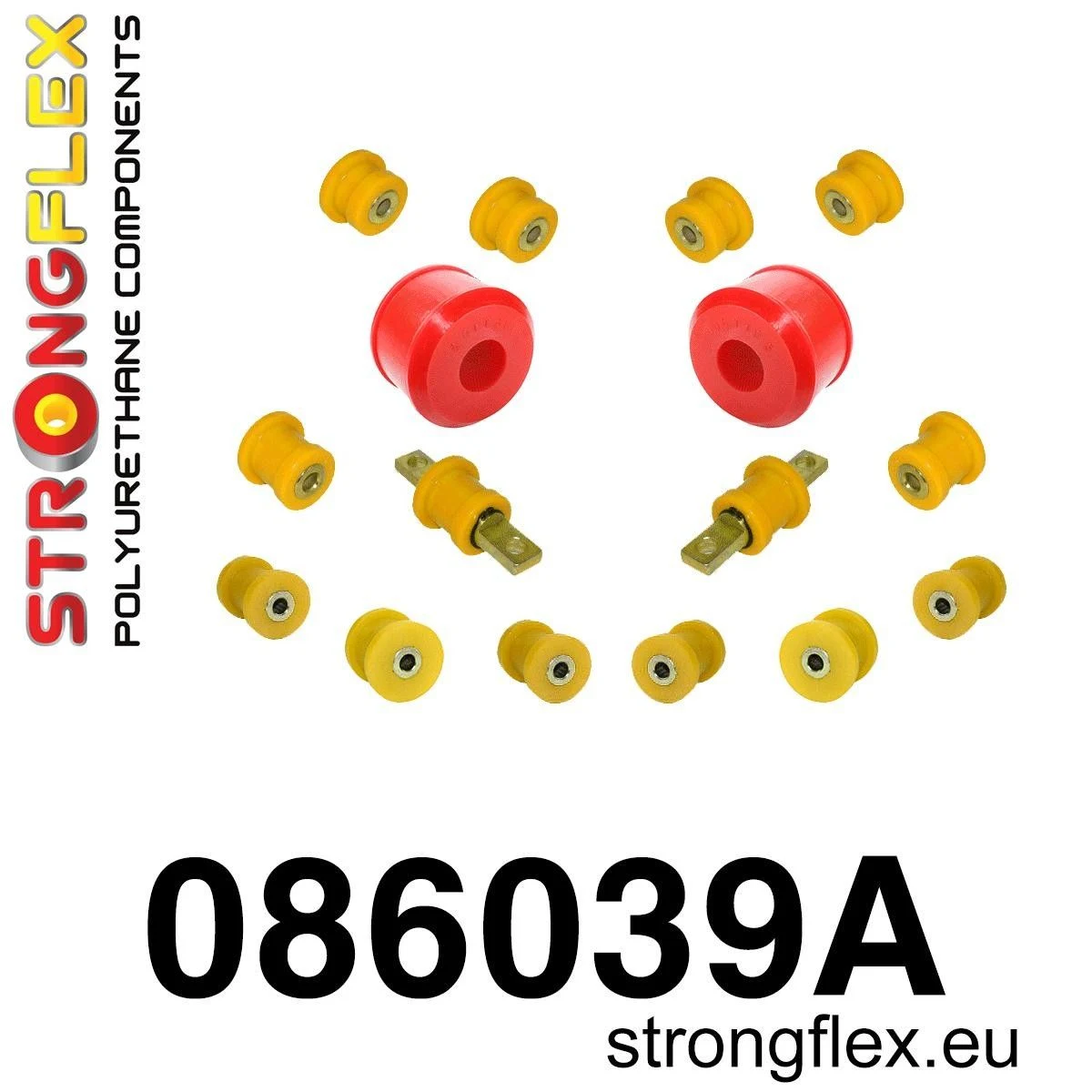 086039A: Zestaw poliuretanowy zawieszenia tylnego SPORT Rover 400