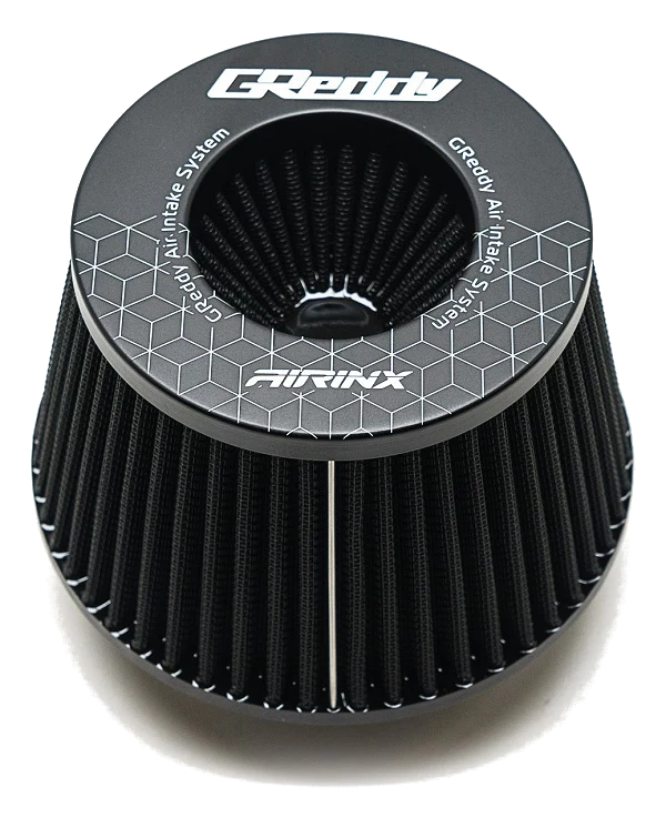 Sportowy filtr powietrza GReddy "Airinx New M", 180-100 mm