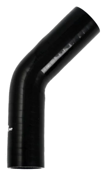 Wąż silikonowy czarny 45 stopni 0,875" (22mm)