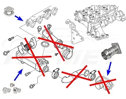 Zamiennik zaworu EGR BMW z silnikiem 3.0 D M57N - F_EGR_17/ZUCH