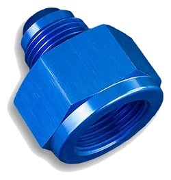 AN10 AN6 JIC Nypel adapter redukcyjny prosty żeńsko męski Niebieski
