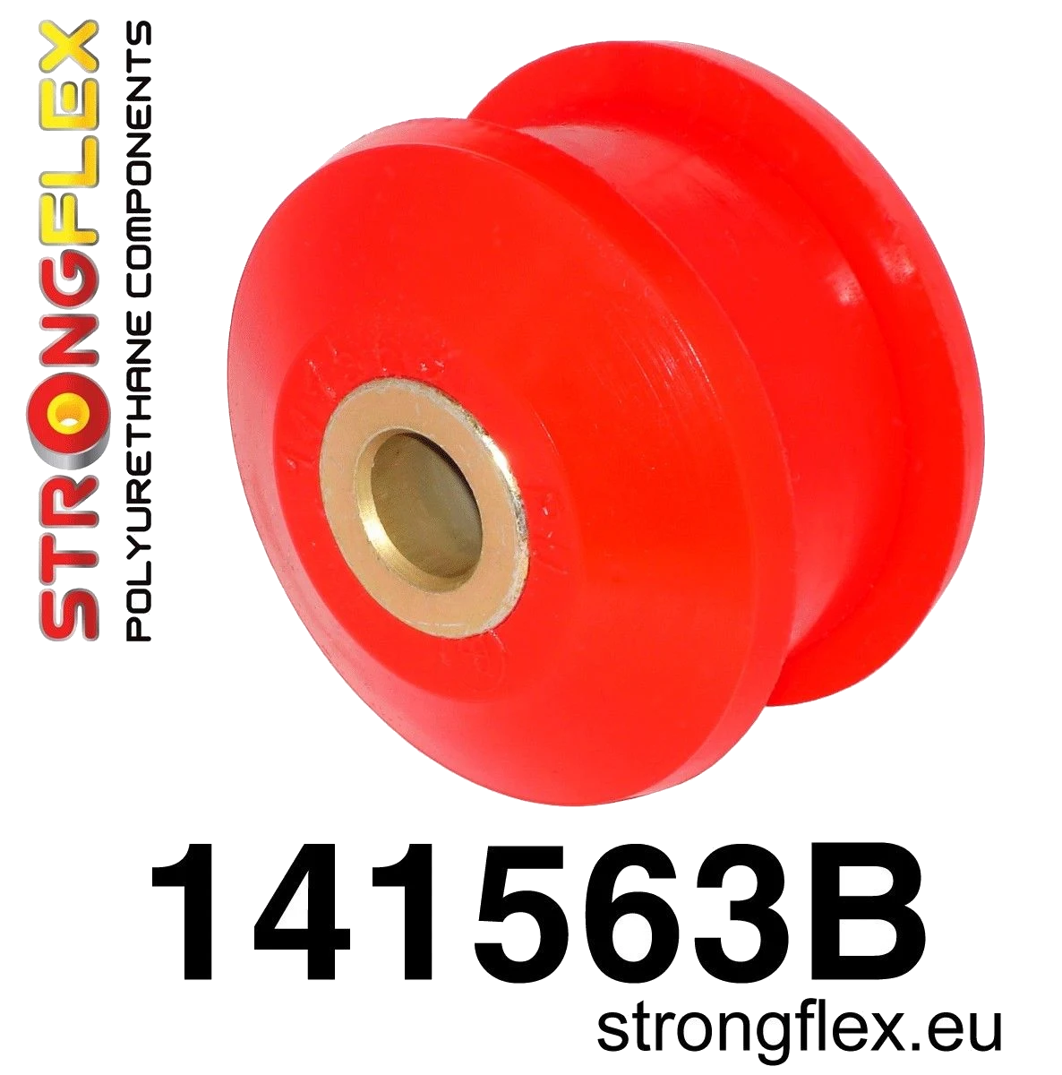 141563B: Tuleja wahacza przedniego tylna Peugeot 206