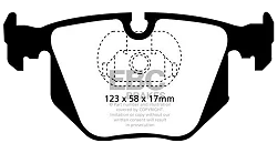 DP51118B Klocki hamulcowe BLUESTUFF NDX EBC Brakes BMW 3 Series E46 330 Touring 3 Series E46 330 X3 E83