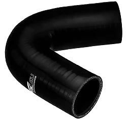 Kolanko silikonowe 135' 41mm Czarny