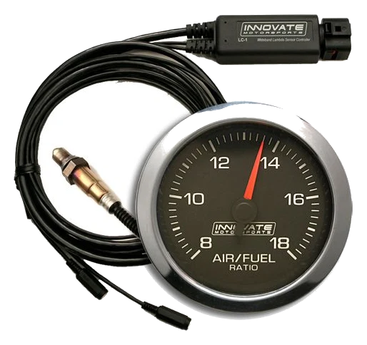 Zestaw LC-2 z zegarem G5, Innovate sonda szerokopasmowa AFR